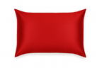 Silk Pillowcase - Red