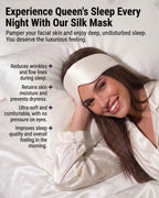 Silk Sleep Mask - Black
