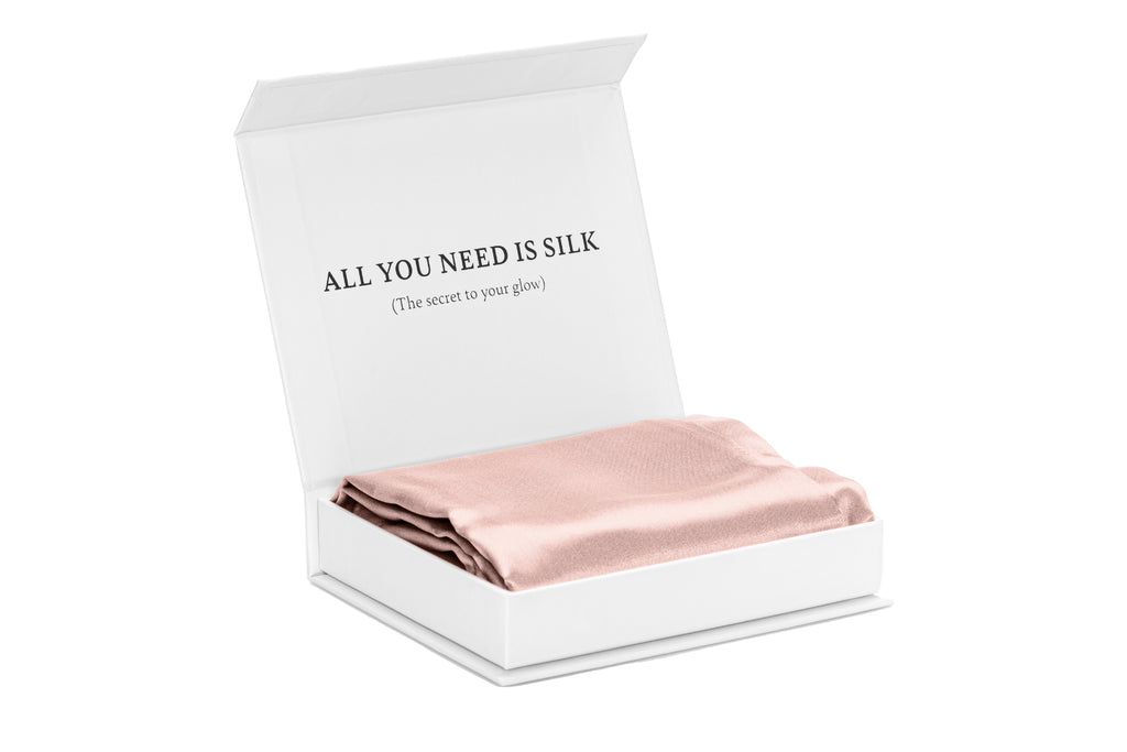 Silk Pillowcase - Pink