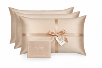 Silk Pillowcase 4-Pack - Rose Gold