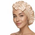 Silk Bonnet - Rose Gold