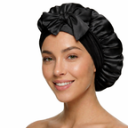 Silk Bonnet - Black
