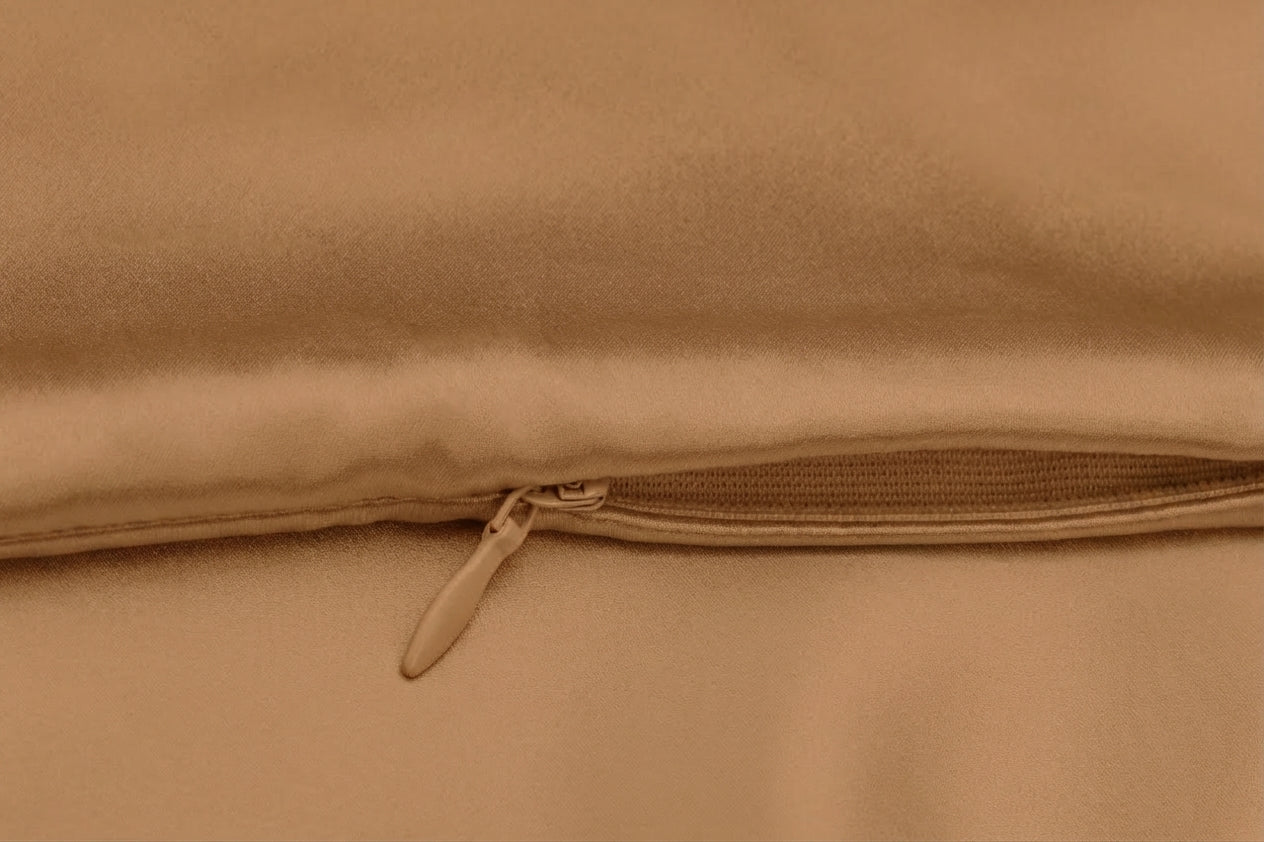 Silk Pillowcase - Coffee Brown