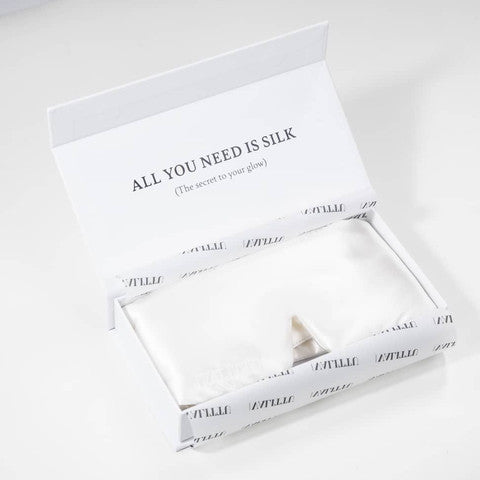 Silk Sleep Mask - Ivory