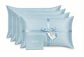 Silk Pillowcase 4-Pack - Blue Mist