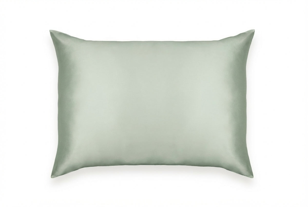 Silk Pillowcase - Green Mist