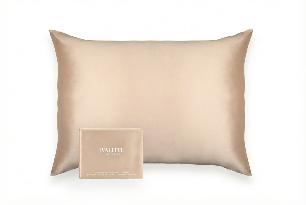 Silk Pillowcase - Rose Gold