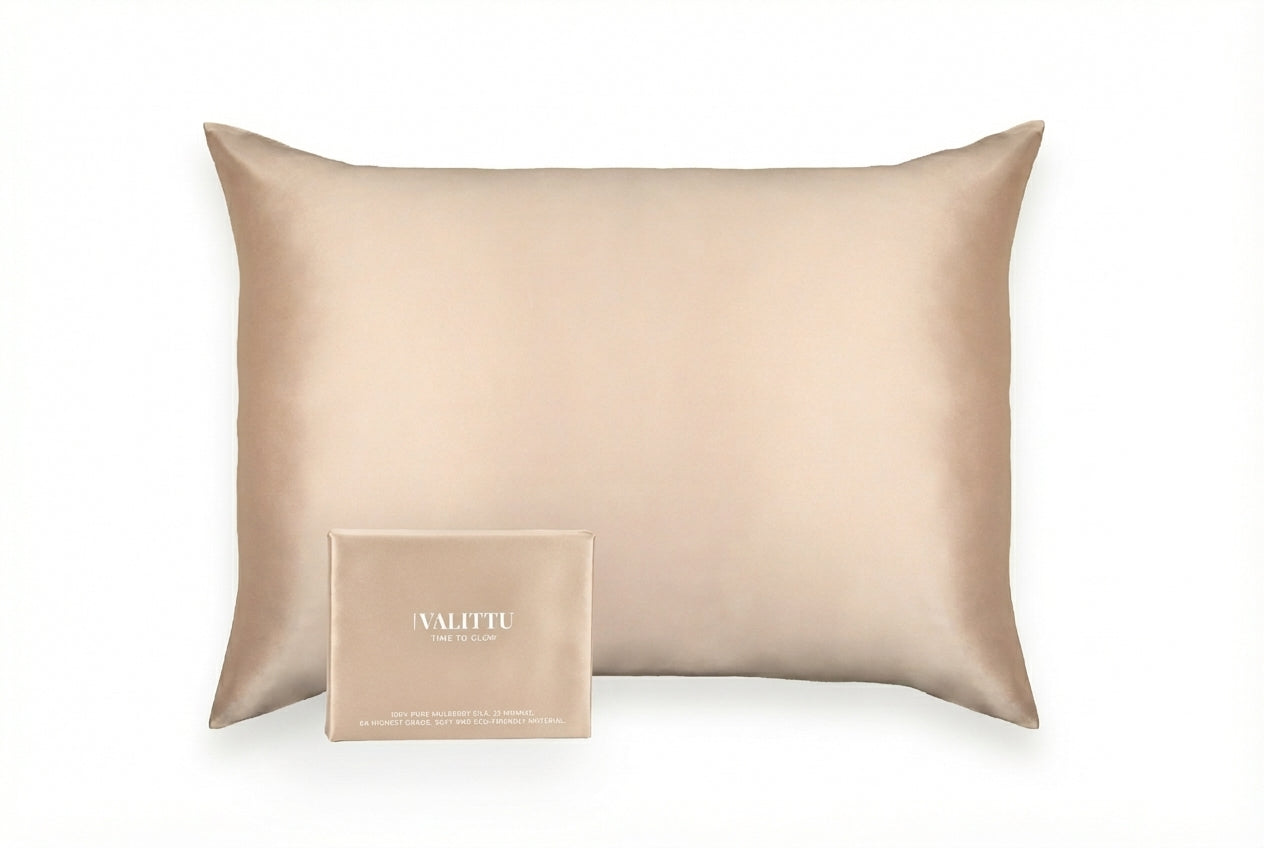Silk Pillowcase - Rose Gold