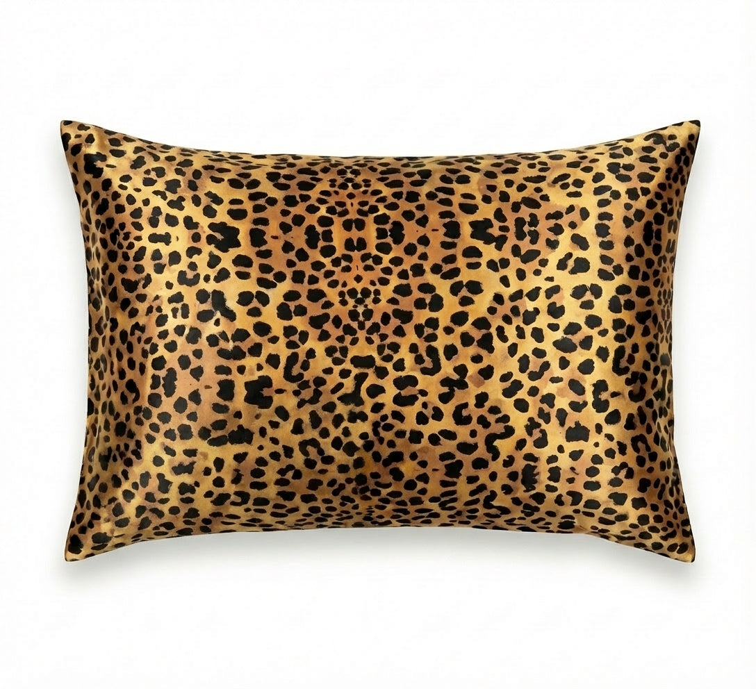 Silk Pillowcase 4-Pack - Leopard