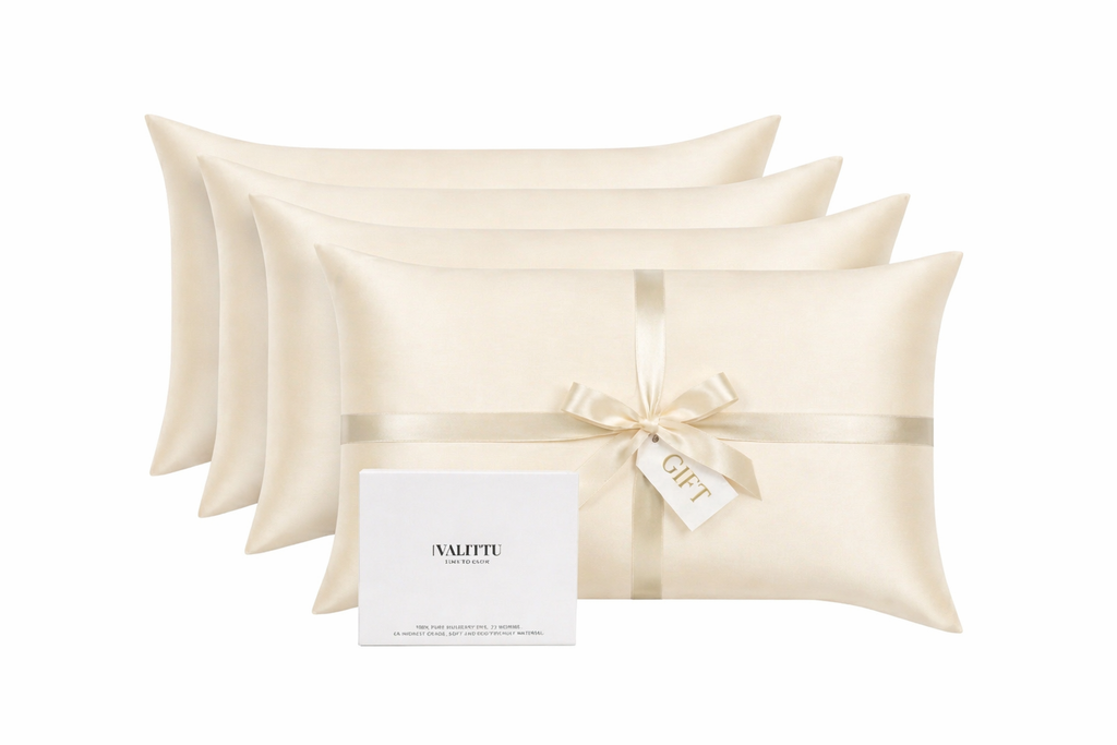 Silk Pillowcase 4-Pack - ivory