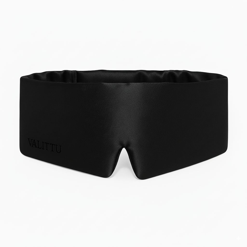 Silk Sleep Mask - Black