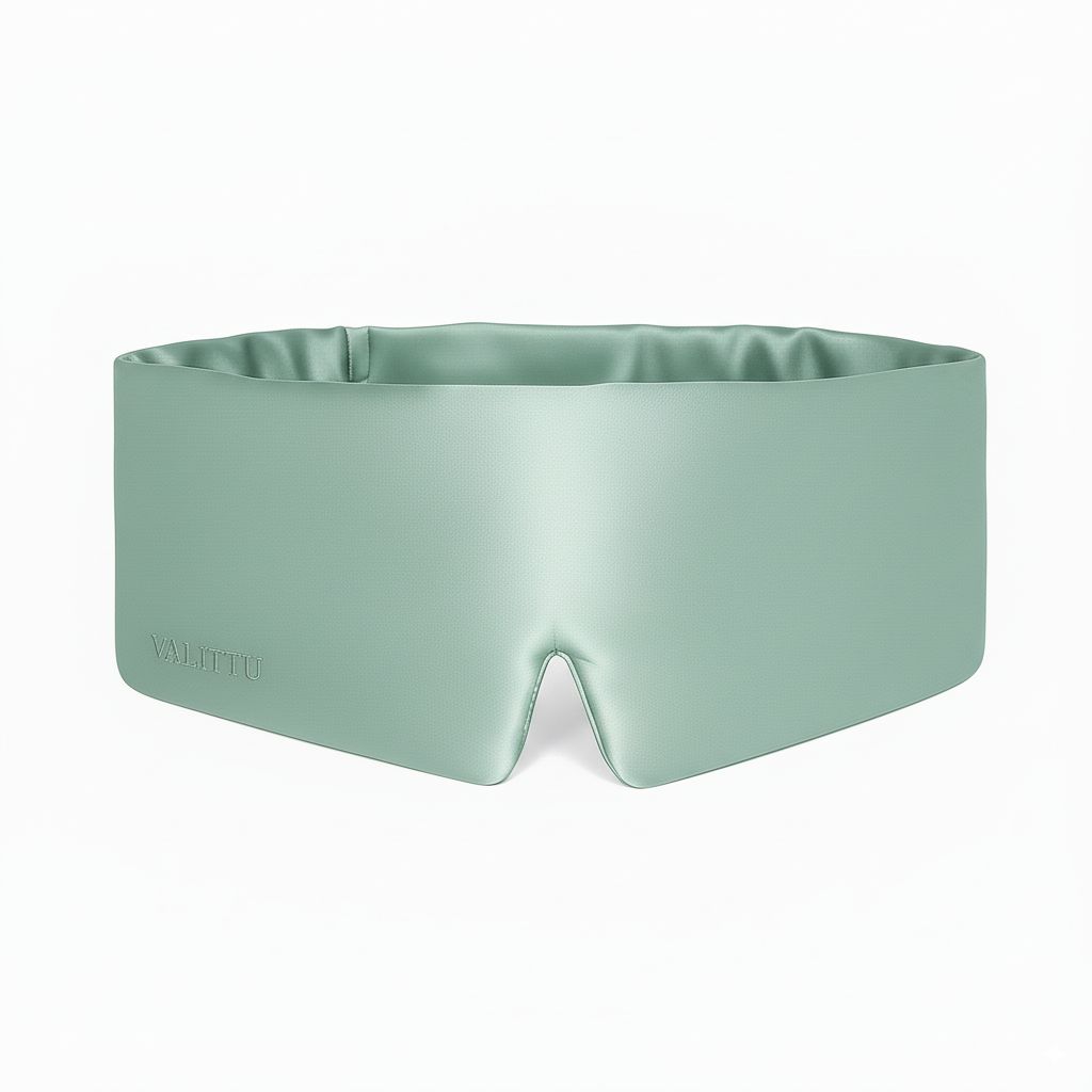 Silk Sleep Mask - Green Mist