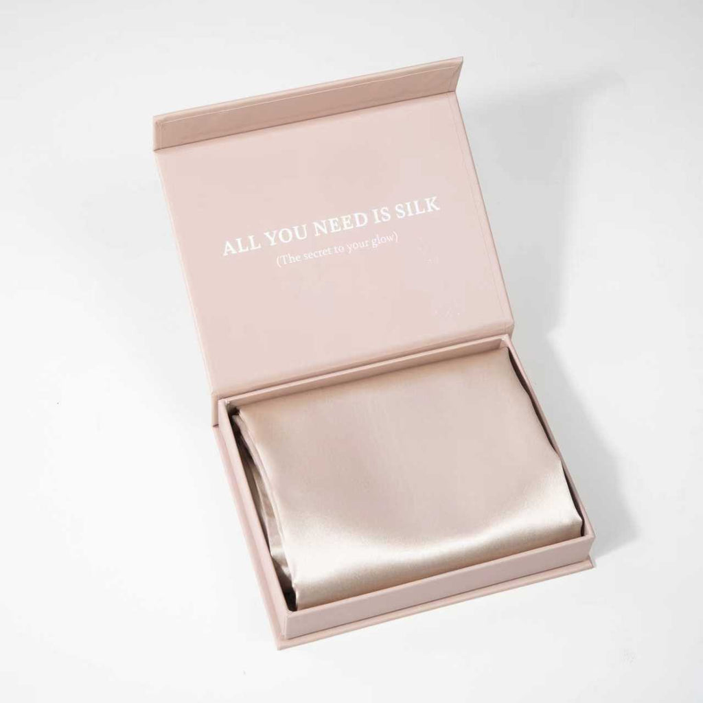 Silk Pillowcase - Rose Gold