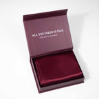 Silk Pillowcase - Burgundy
