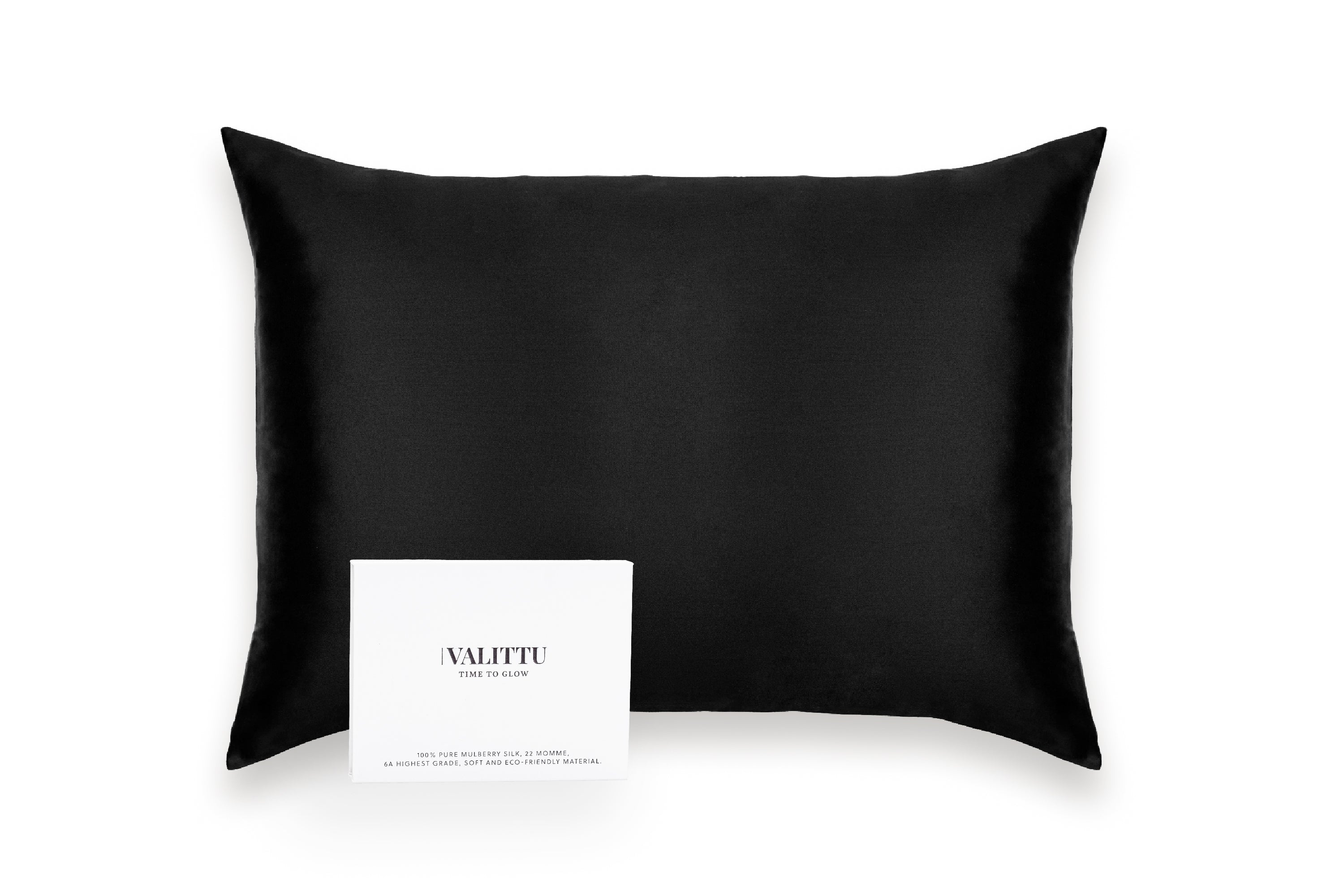 Silk Pillowcase - Black
