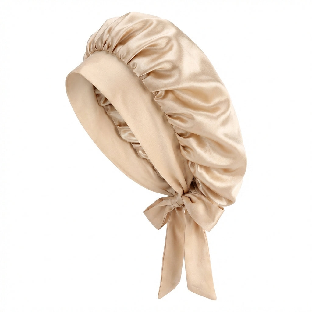 Silk Bonnet - Rose Gold