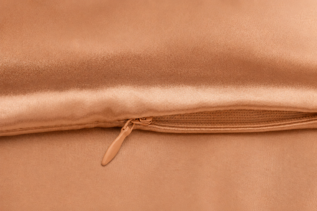 Silk Pillowcase - Coffee Brown