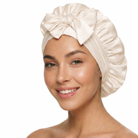Silk Bonnet - Ivory