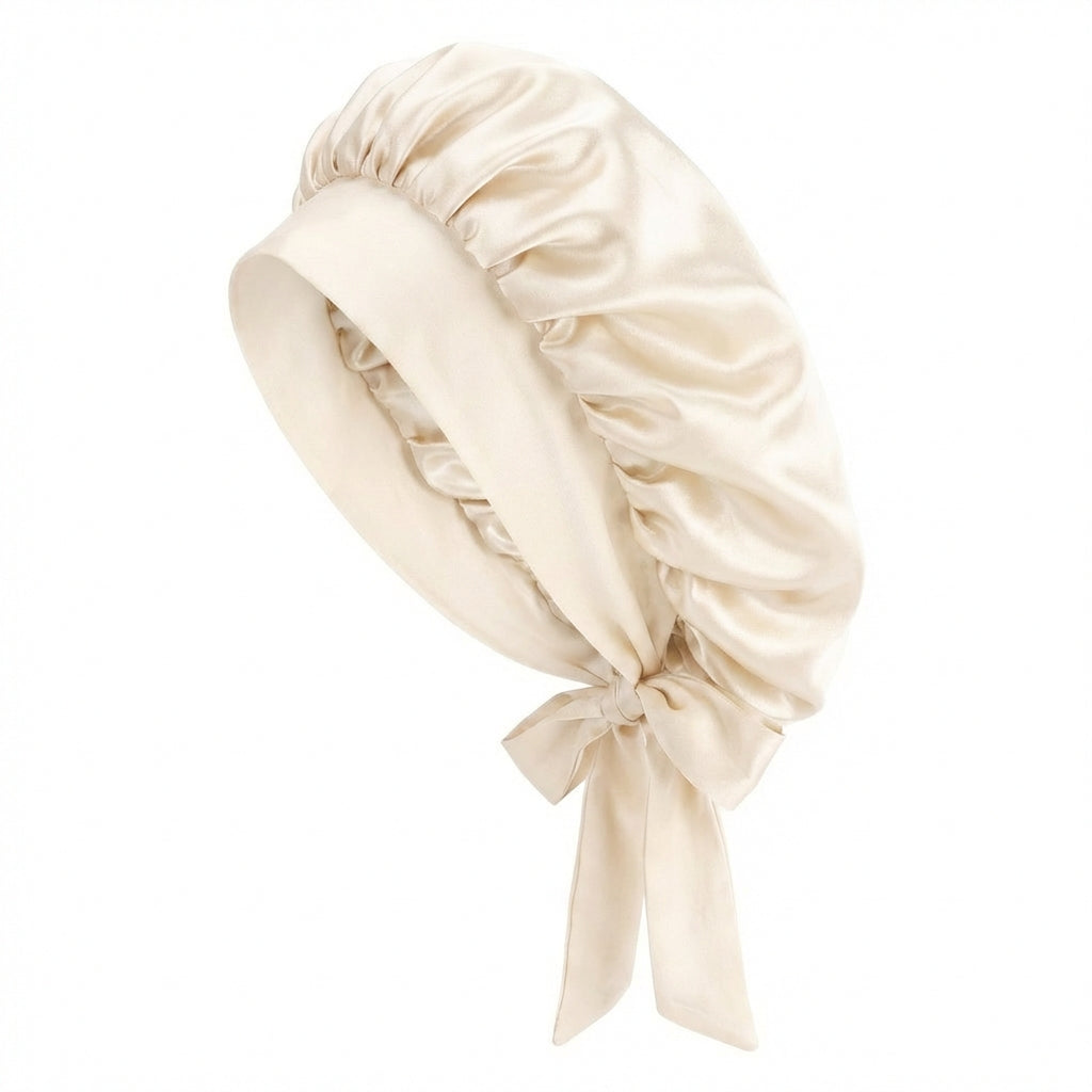 Silk Bonnet - Ivory