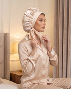 Silk Bonnet - Black
