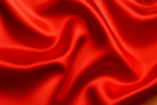 Silk Pillowcase - Red
