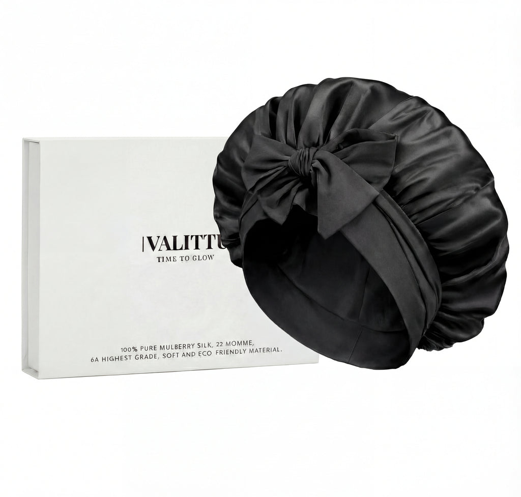 Silk Bonnet - Black
