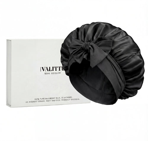 Silk Bonnet - Black