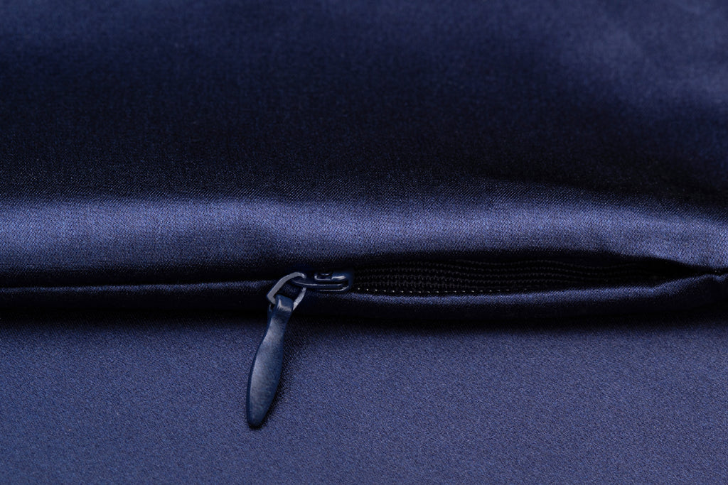 Silk Pillowcase - Navy