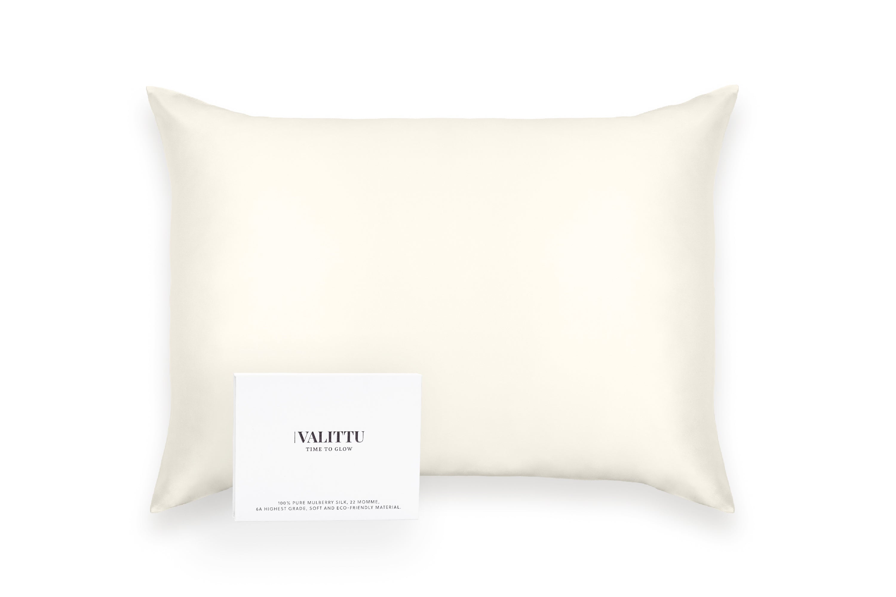 Silk Pillowcase - Ivory