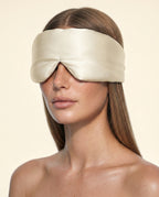 Silk Sleep Mask - Ivory