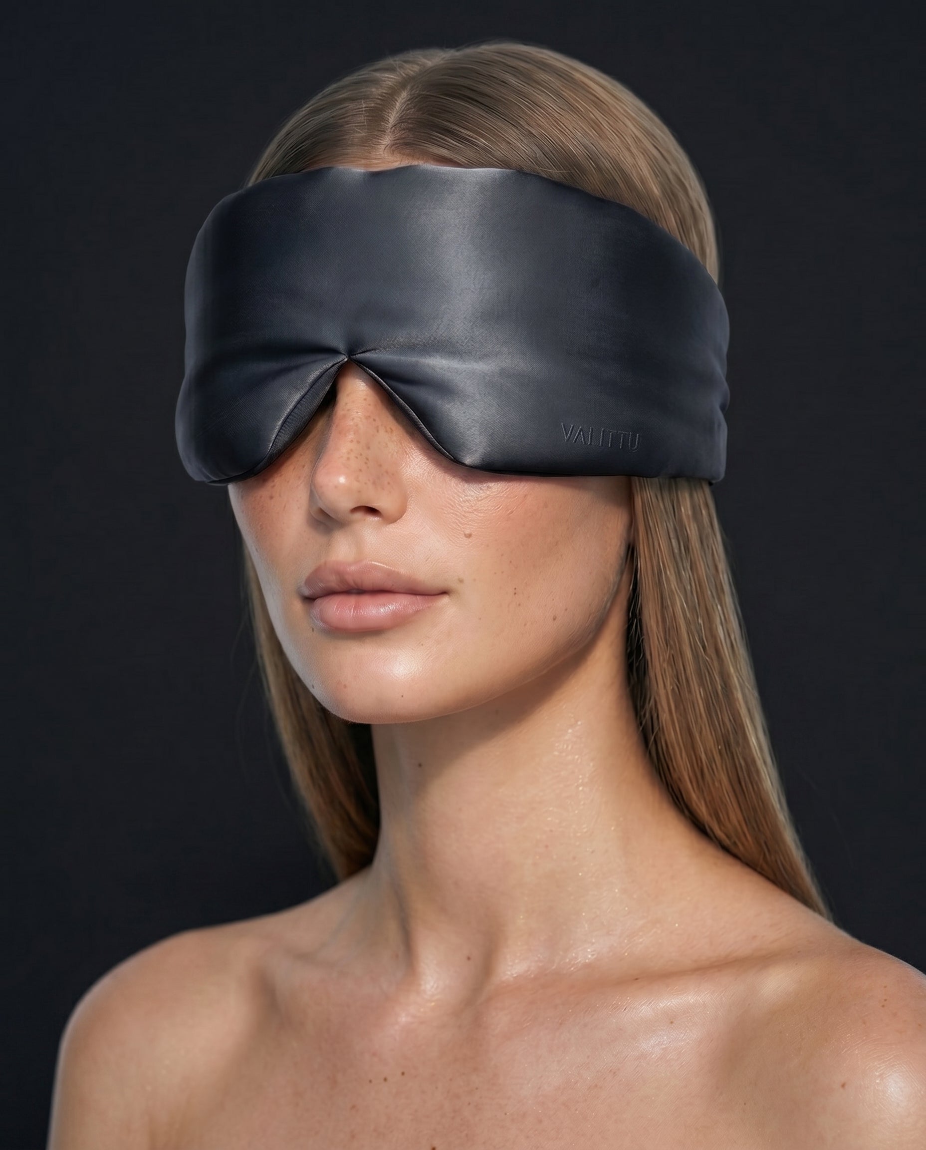 Silk Sleep Mask - Black